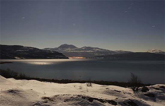 Børingen i måneskinn