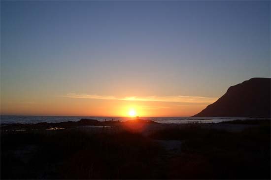 Midnattsol i Lofoten