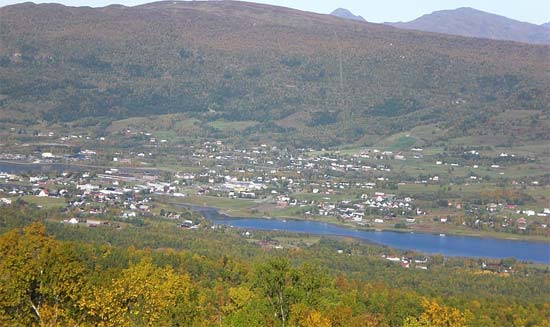 Utsikt Sørreisa